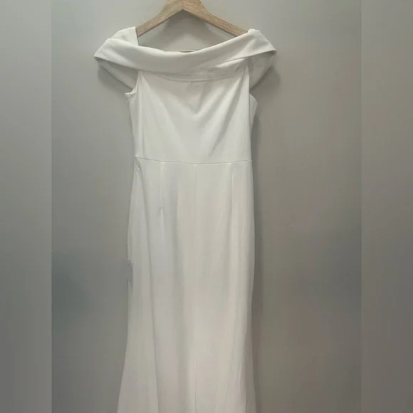 Lulu's Elegant White Strapless Dress - Picture 6 of 8